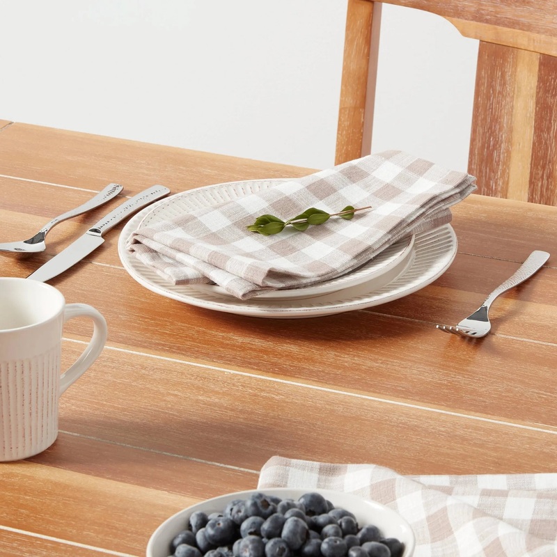 4pk Cotton Gingham Napkins – Threshold