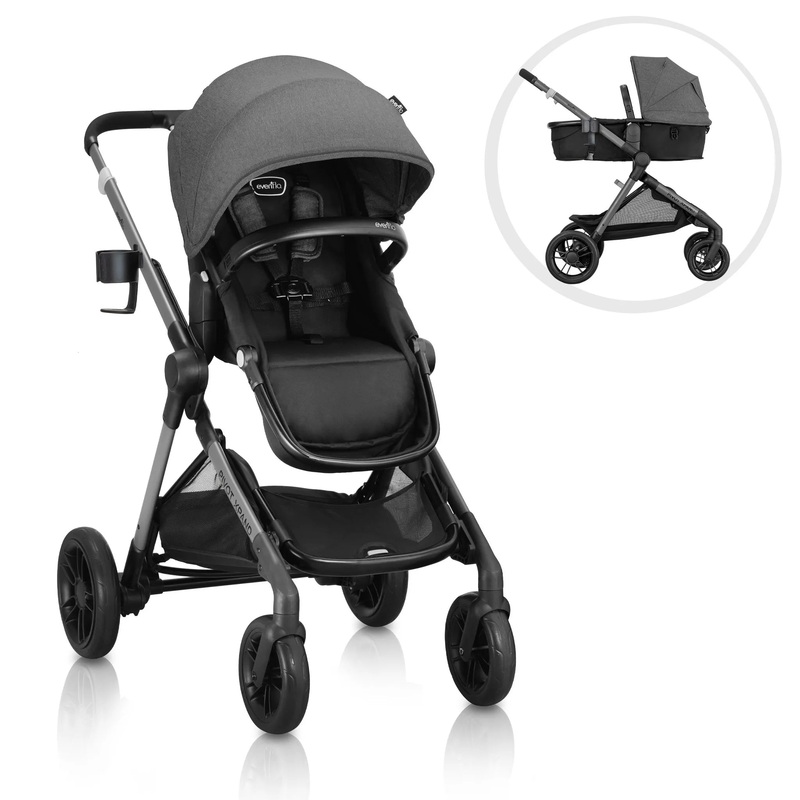 Evenflo Pivot Xpand Modular Stroller – Sabino Gray (See Description)