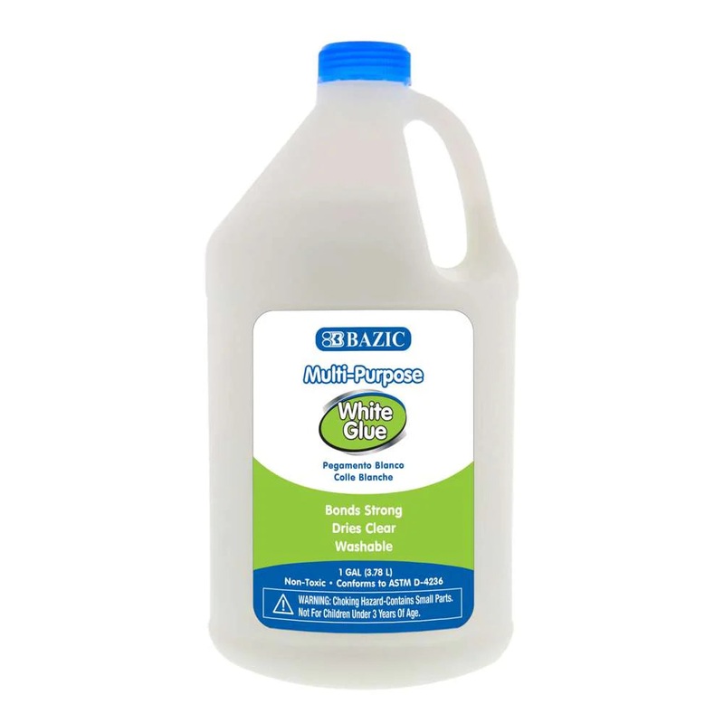 White Washable Glue 1 Gallon