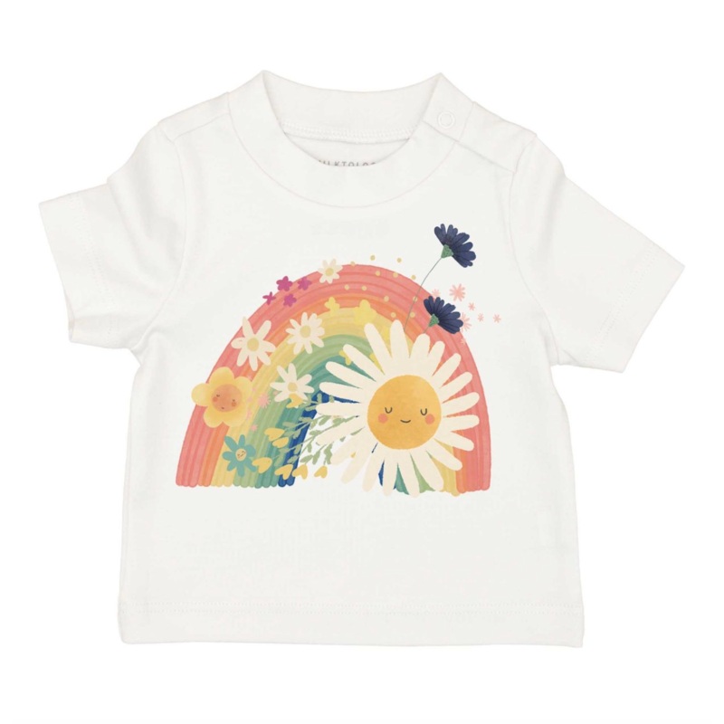 Milktology Rainbow Flowers Tee