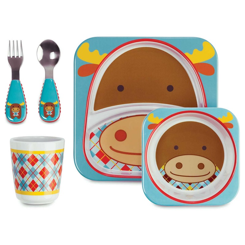 Skip Hop Zoo Tableware Gift Set – Moose