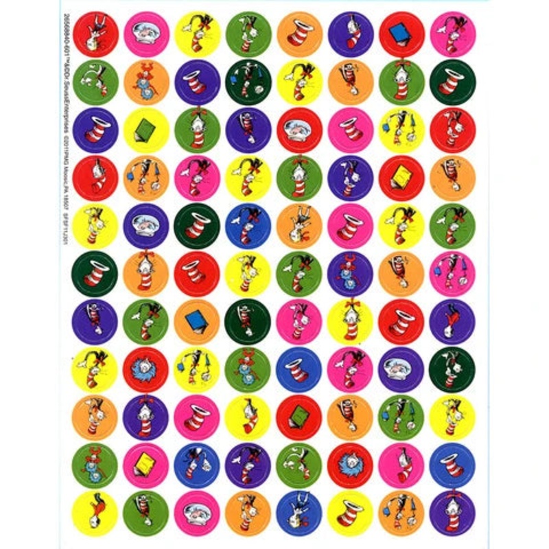 Cat in the Hat Mini Stickers