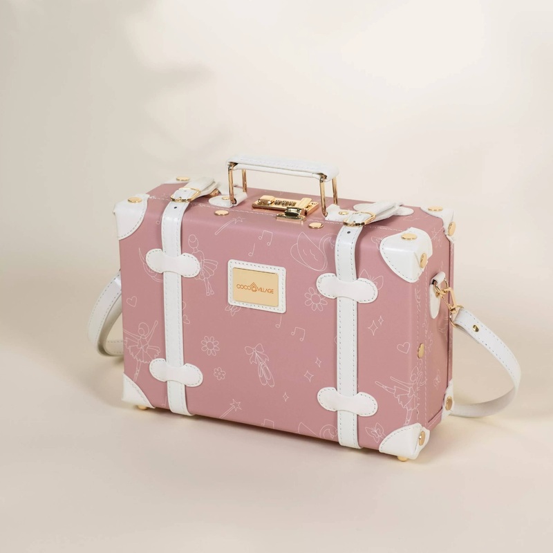 Coco Village Vegan Leather Play Suitcase | Ballerina