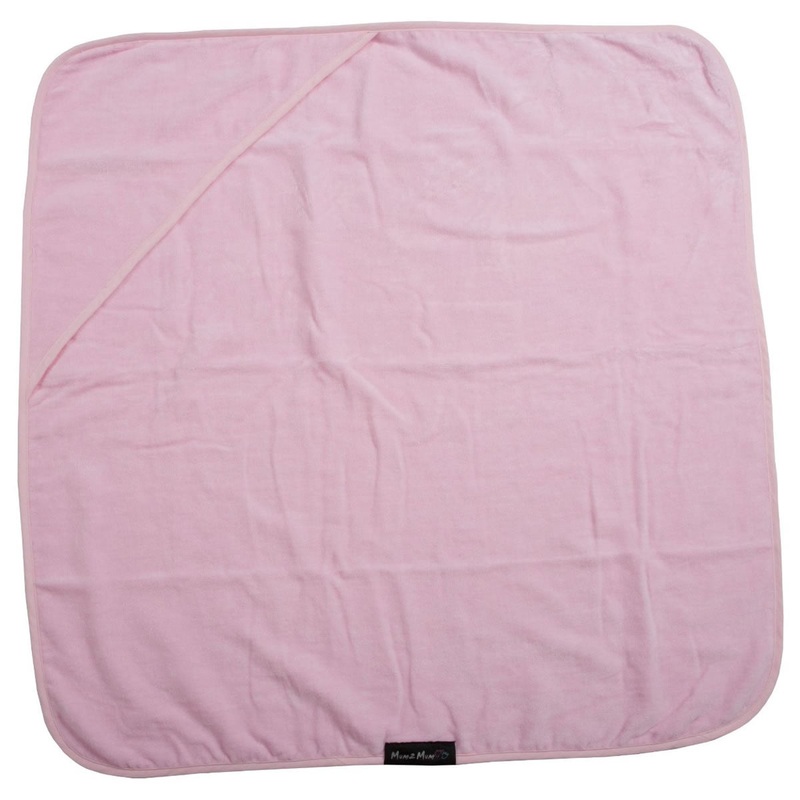 Mum 2 Mum Hooded Towel – Baby Pink