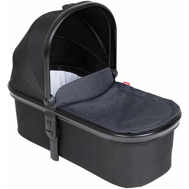 Phil & Teds Snug Carrycot – Black/Black