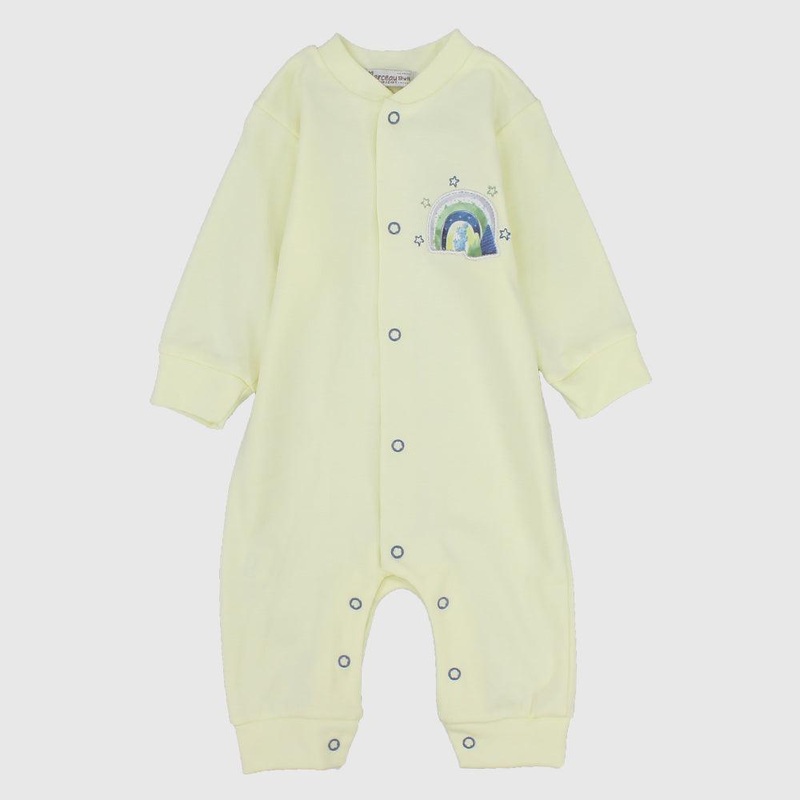 “Sweet Dino” Long-Sleeved Footless Onesie