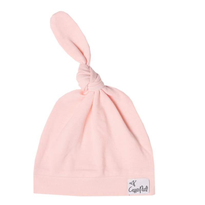 Top Knot Hat – Blush