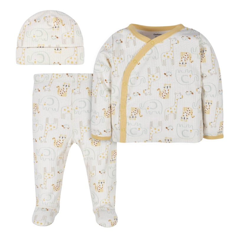 3-Piece Baby Neutral Kind World Gift Set