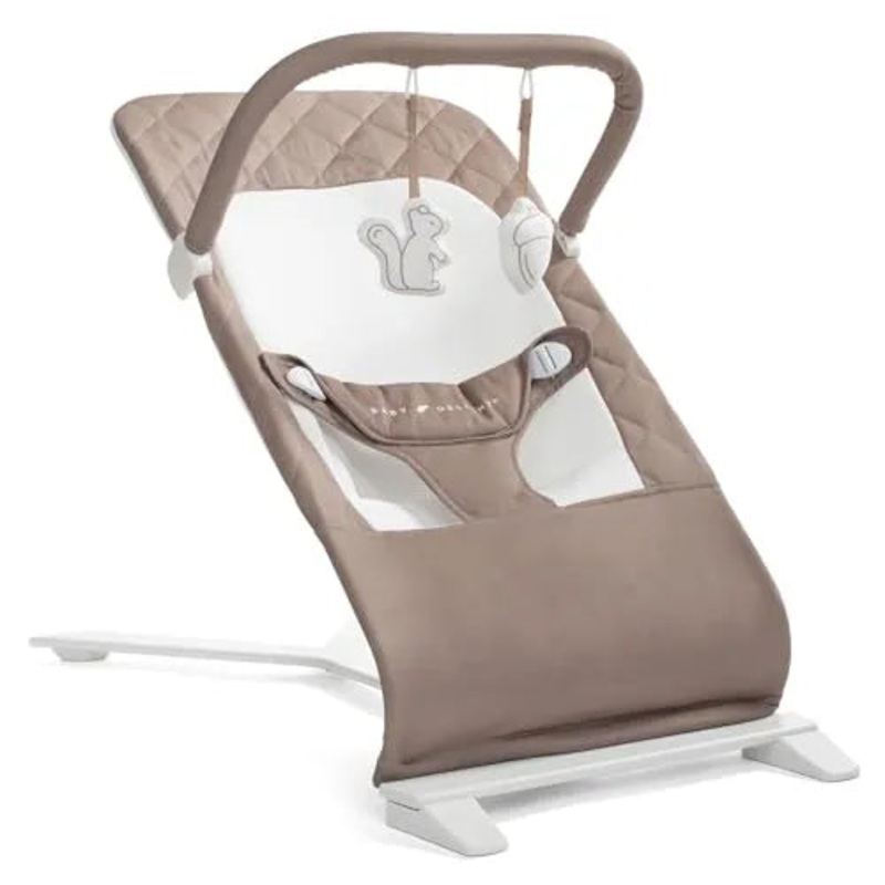 Alpine Deluxe Portable Bouncer – Organic Mocha
