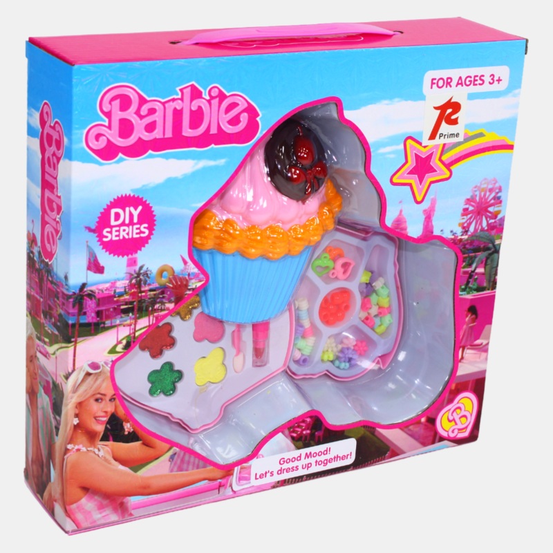 Barbie Make-up Playset  Cupcake Design