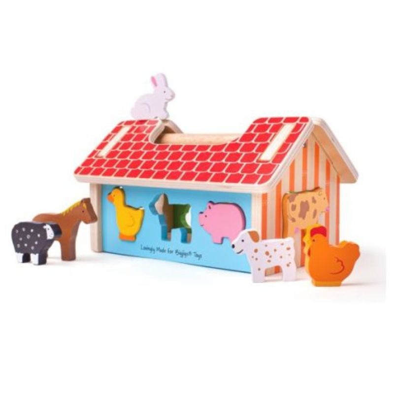 Farmhouse Shape Sorter