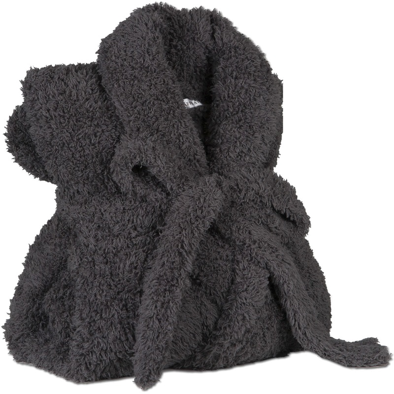Little Giraffe Adult Stretch Chenille Cover Up – Charcoal (Small)