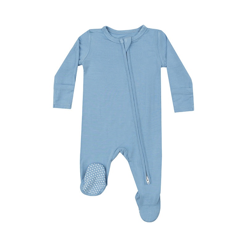 2 Way Zipper Footie – Glacier Lake
