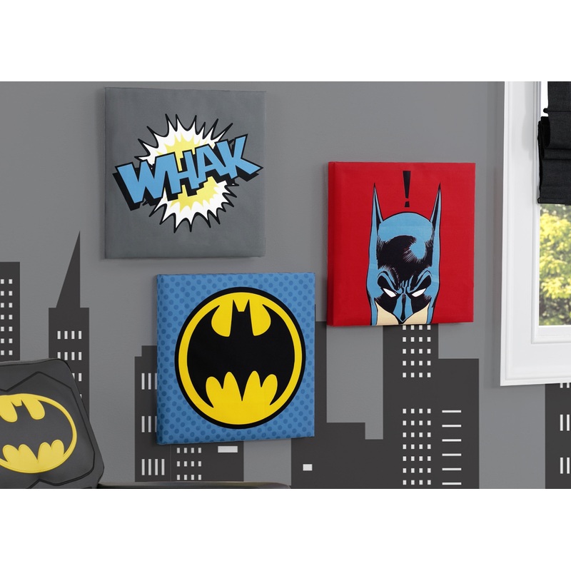 Batman 3-Piece Canvas Wall Art Set
