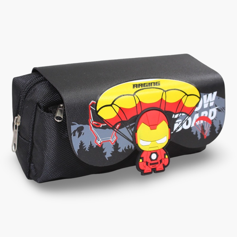 Ironman Pencil Case  Black