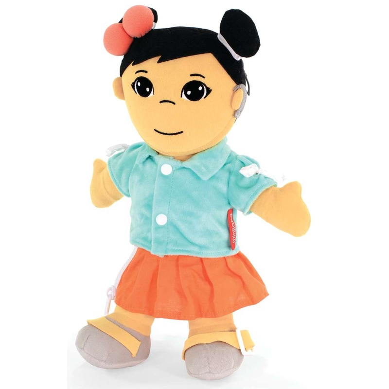 Multicultural Fastening Dolls, Asian Girl