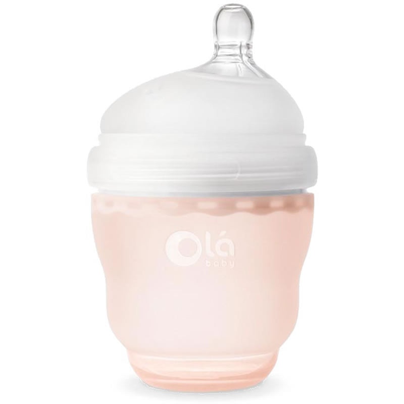 Olababy Gentle Bottle, 4oz – Coral