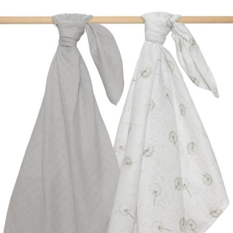 Organic Muslin Swaddle – 2 Pack