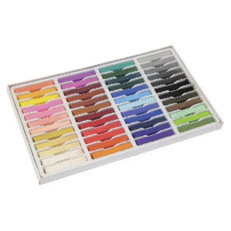 Quality Artist Square Pastels, 48 Assorted