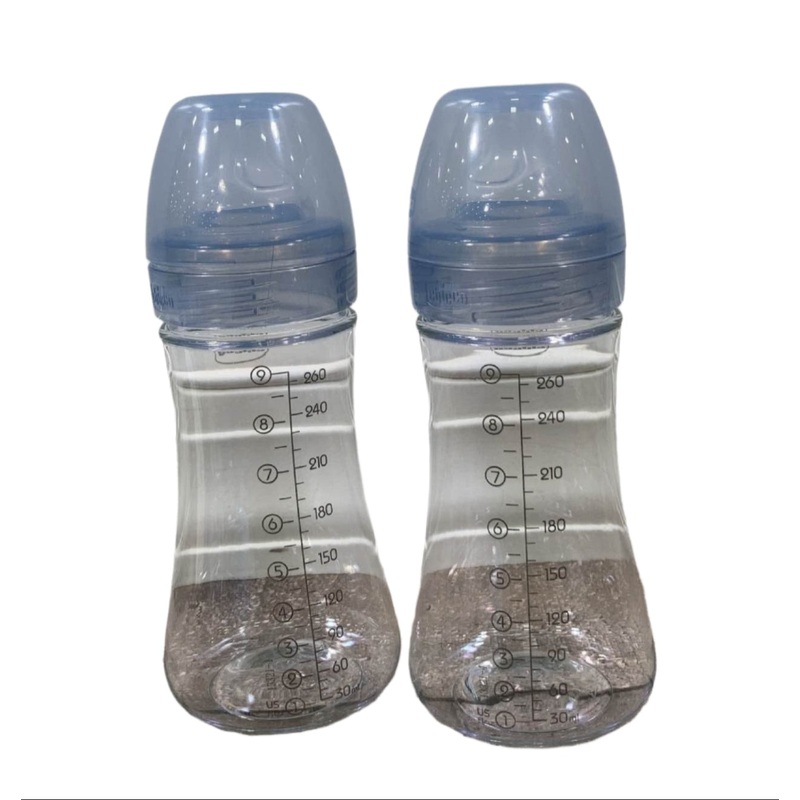 Chicco Duo 9 Oz. 2 Pack Hybrid Baby Bottles, Blue