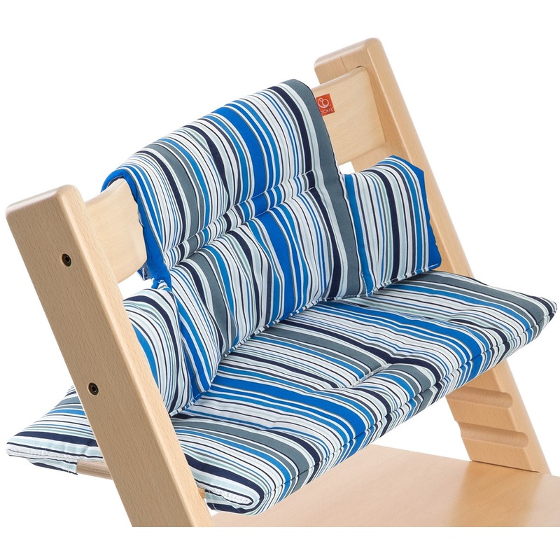 Stokke Tripp Trapp Cushion in Ocean Stripe
