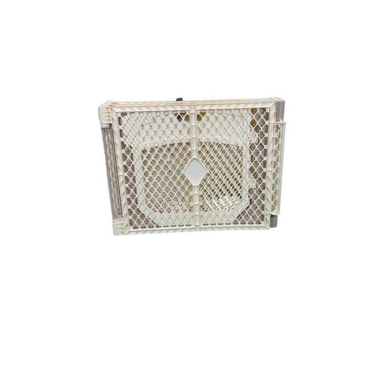 Toddleroo By North States Superyard Ultimate Playard, 6 Panel, Ivory