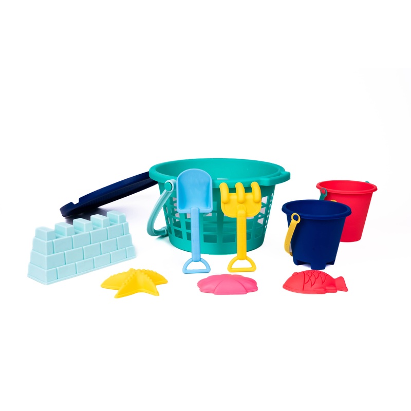 Toysmith 10-Piece Sand Bucket Set