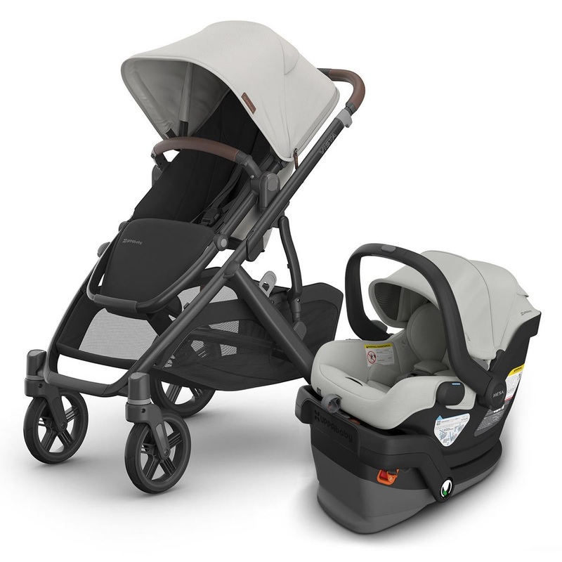 UPPAbaby Vista V3 + Mesa V3 Travel System Bundle – Savannah / Savannah