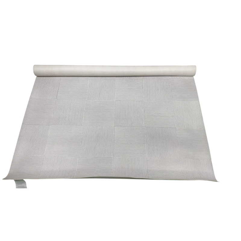 Lalo Splat Mat, Grey Wickerwork