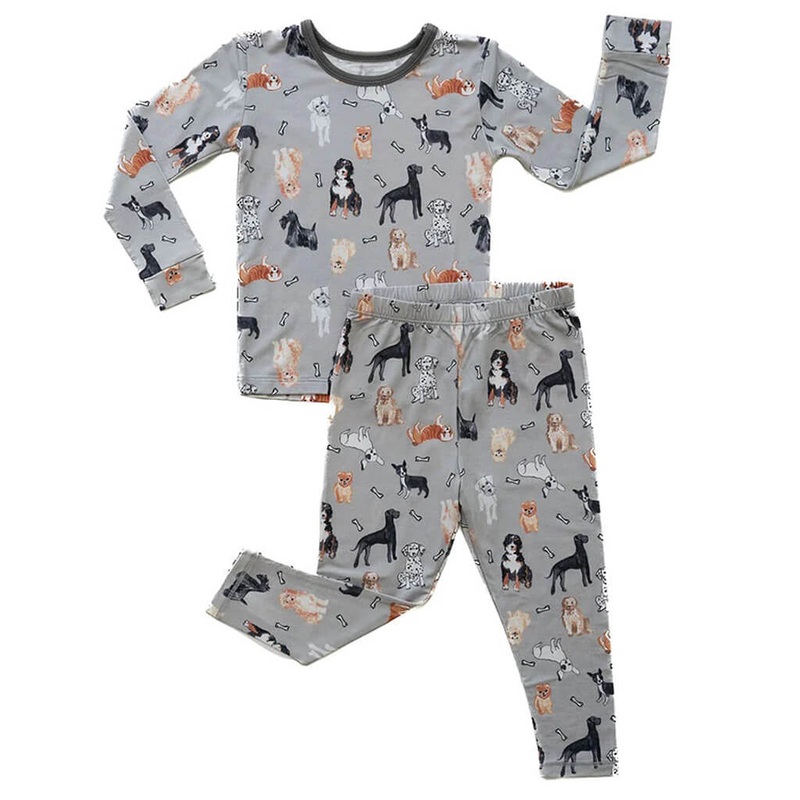 Long-Sleeve Pajama Set Puppy Pack