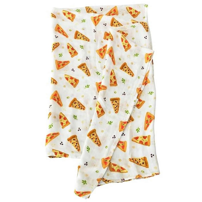 Loulou Lollipop Luxe Muslin Swaddle – Pizza