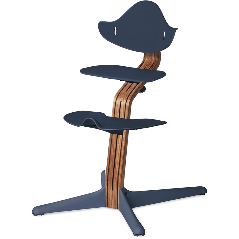 Nomi Chair – Navy  /  Natural Oak