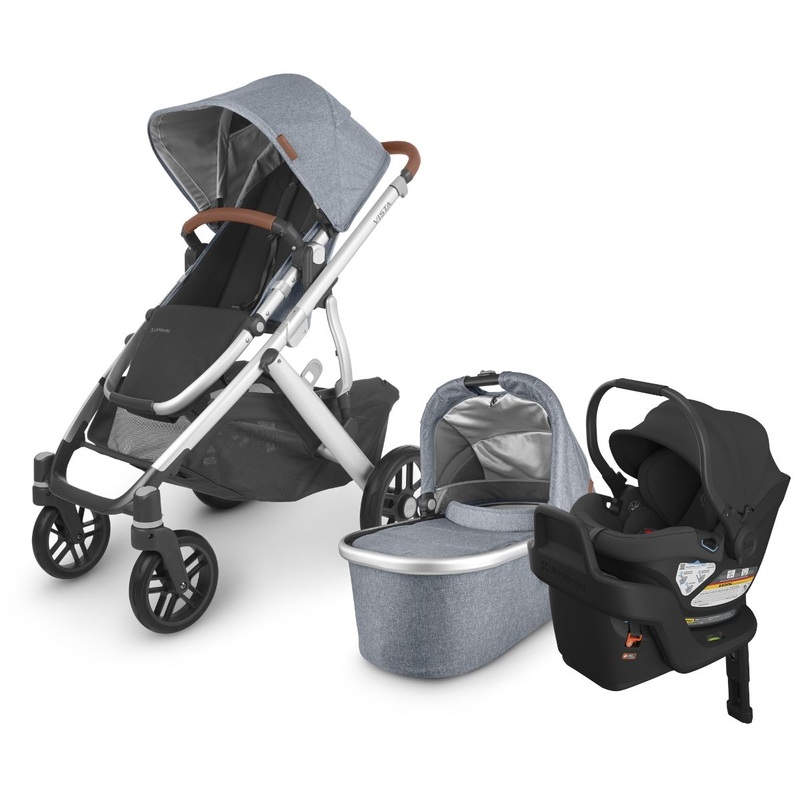 UPPAbaby VISTA V2 + Aria Travel System Bundle – Gregory / Jake