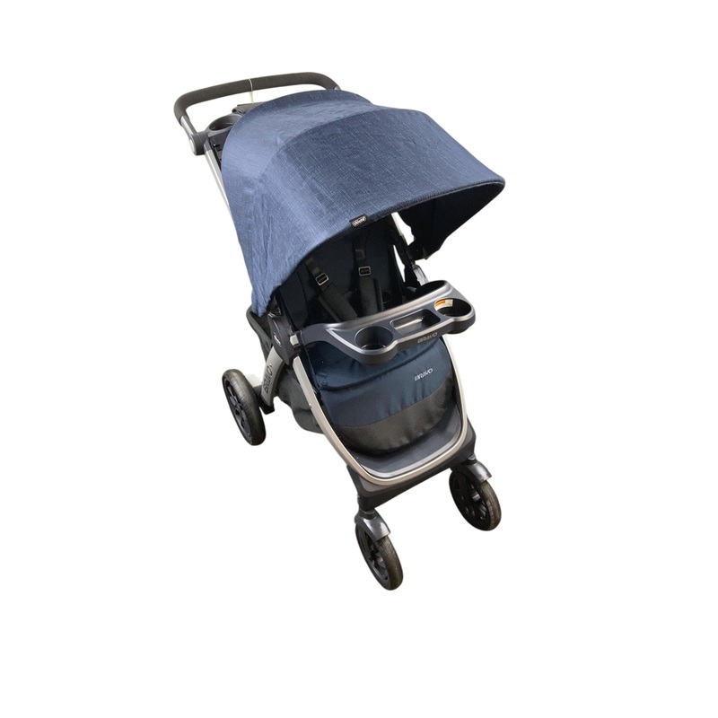 Chicco Bravo Quick-Fold Stroller, 2024, Brooklyn Navy