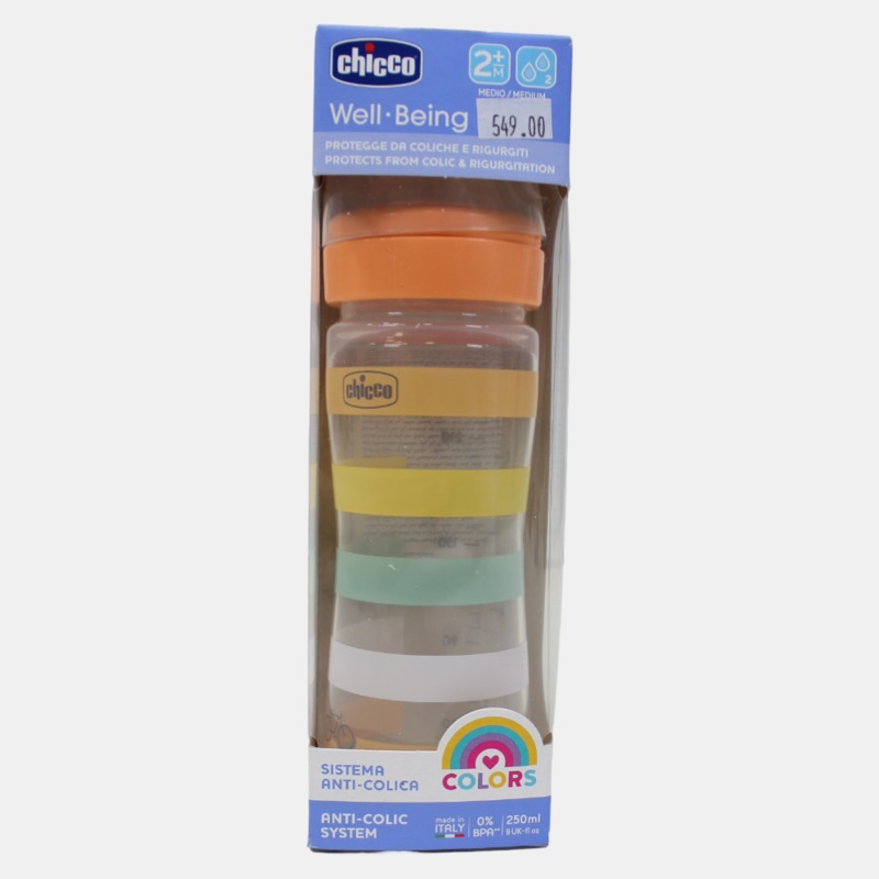 Chicco Well-Being Bottle Silicone (250 ml)