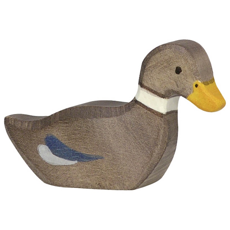 Holztiger Wooden Animal Duck Swimming