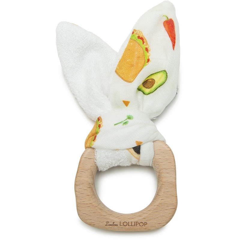 Loulou Lollipop Bunny Ear Teether – Taco