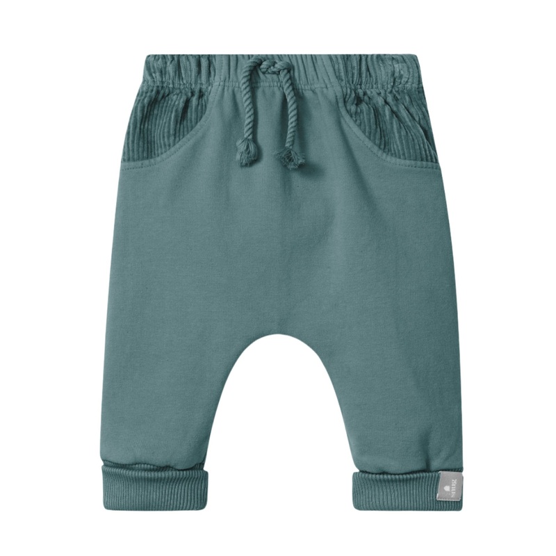 Snug (Portugal) – Organic Pants – Petrol Blue