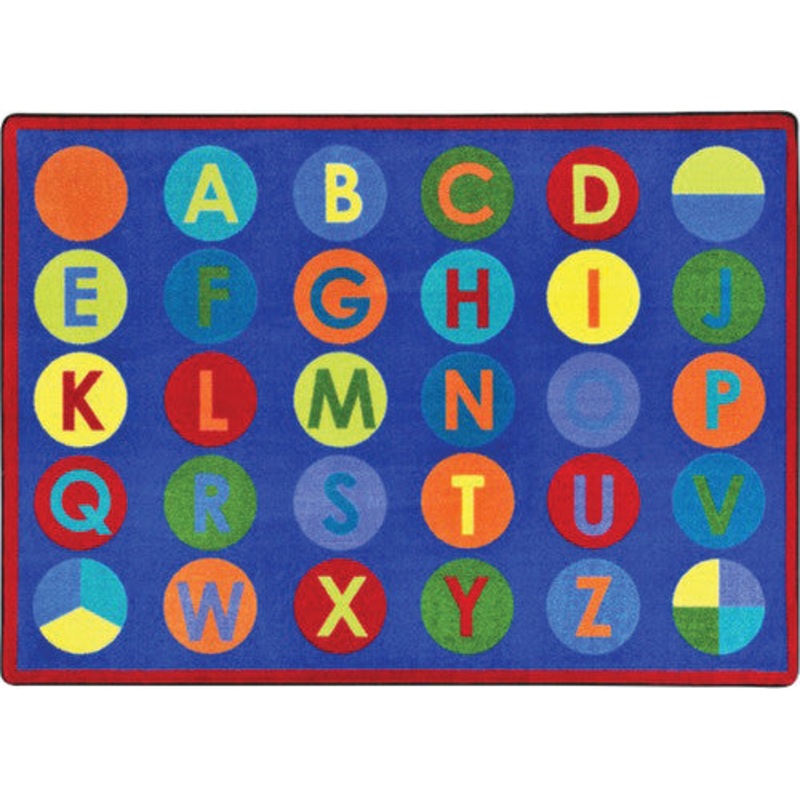 Alpha-Dots Rug, 10’9″ x 13’2″ Rectangle