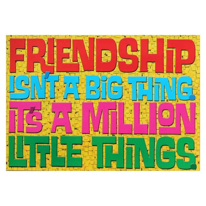 Argus Poster: Friendship Isn’t A Big Thing