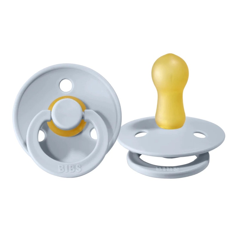 BIBS Pacifier 2 Pack – Baby Blue