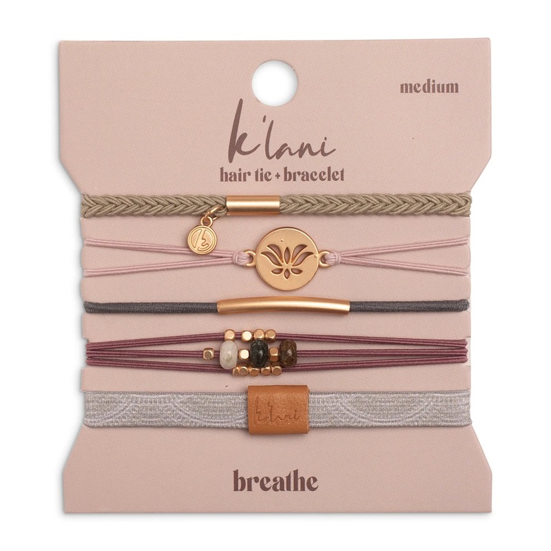 K’lani Hair Tie Bracelets – Breathe
