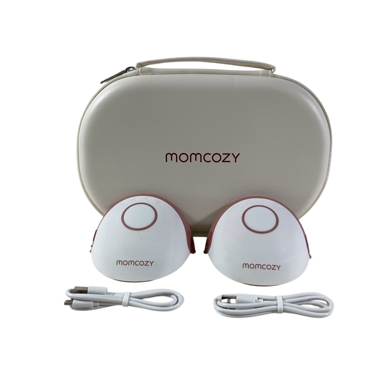Momcozy Mobile Style Hands-free Breast Pump Double, Cozy Red