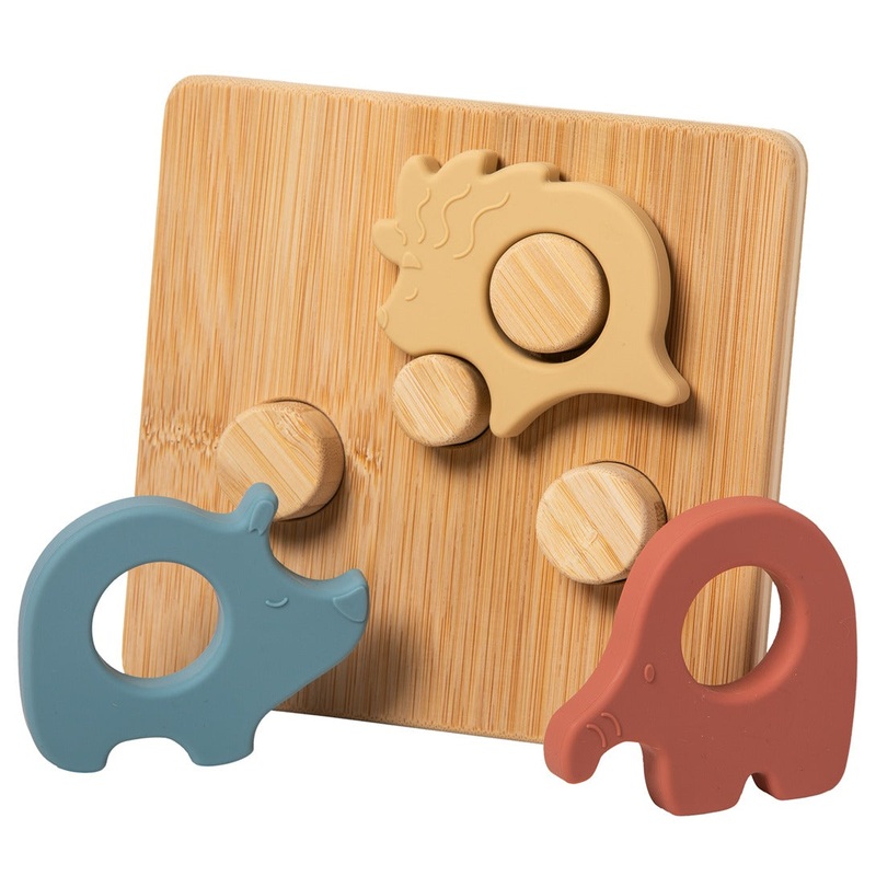 Simply Silicone Safari Bamboo Puzzle