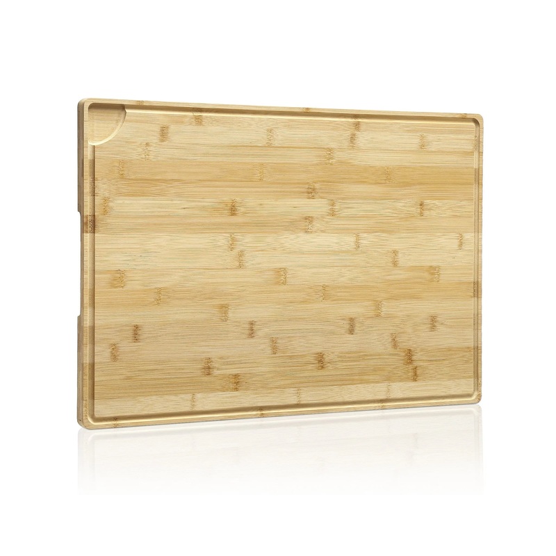 24 x 16 Inch Bamboo Cutting Board, Large Kitchen Chopping Board with Juicy Groove