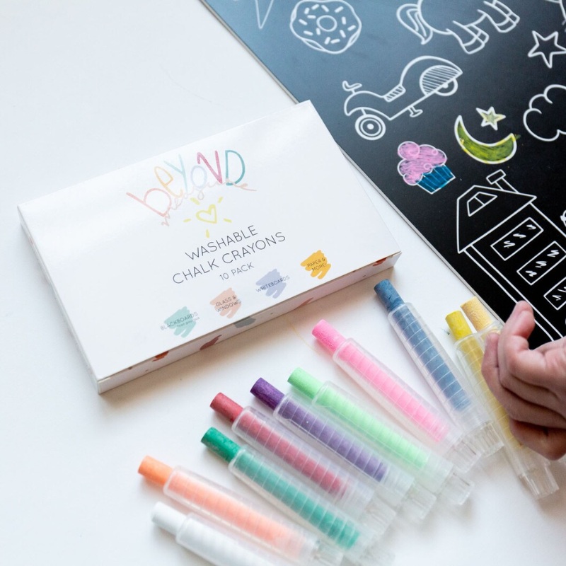 Chalk Crayons – 10 Pack