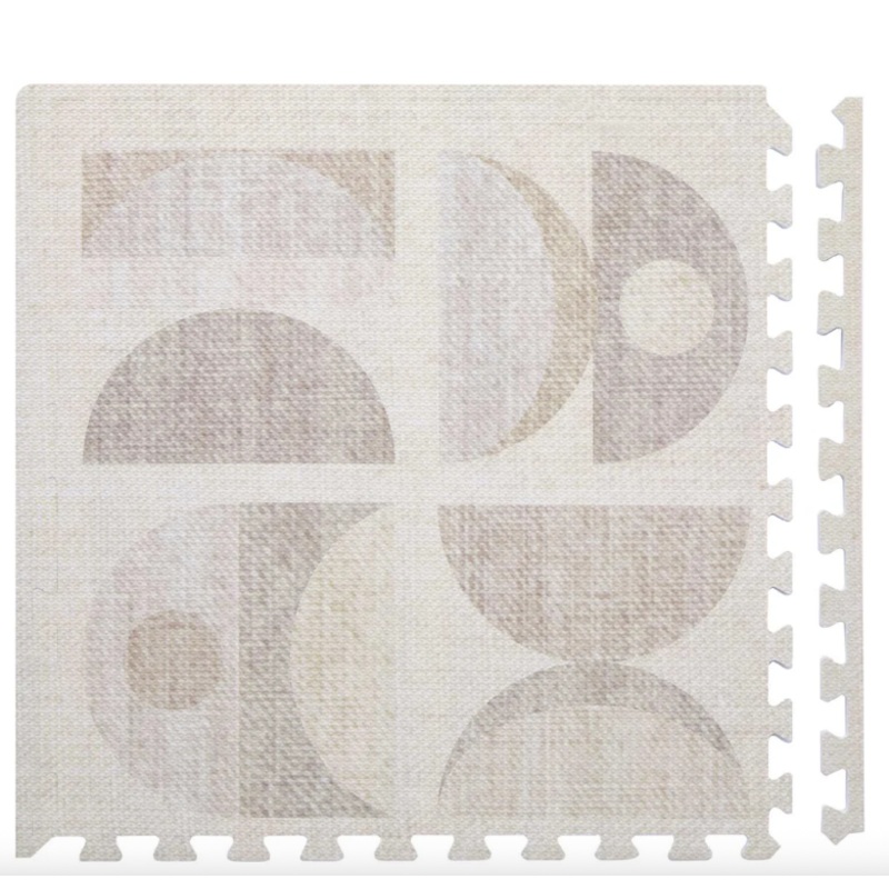 House of Noa Little Nomad Play Mat, Luna, 4×6, Sandstone