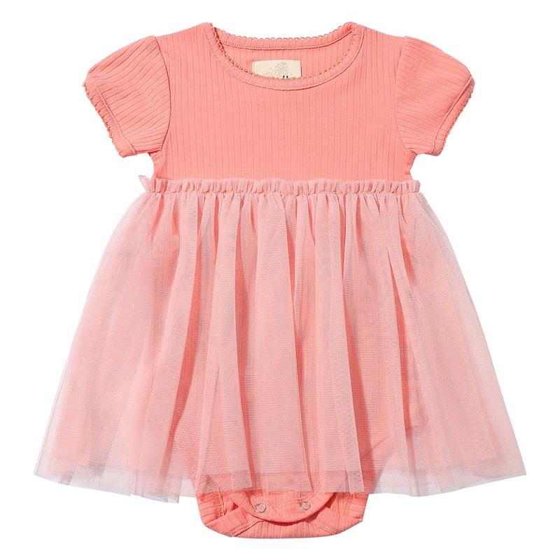 Penelope Dress – Coral