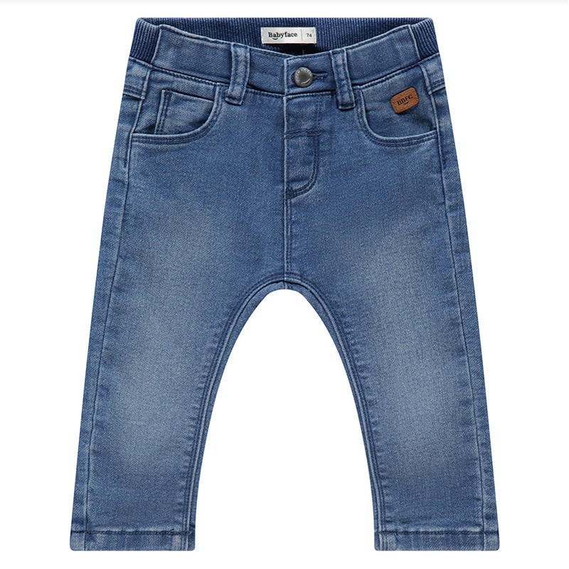 Baby Boys Pants – Mid Wash Blue