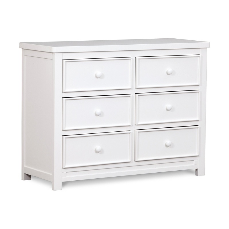 Bennington Sleigh 6 Drawer Dresser